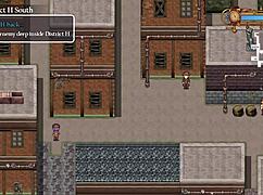 Detective Girl Fights Old Man And Giant Robot