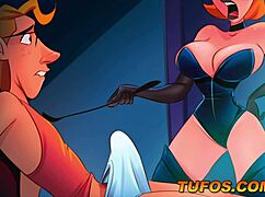 Hot mature couldn't resist sucking the hard big dick for a goodnight kiss.