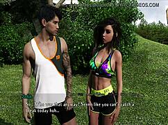 Intertwined 9 and layla explore big tits and ass in erotic 3d hentai homemade scene