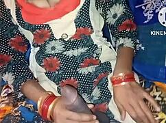 Indian bhabhi squirts hard in the night when pressed.