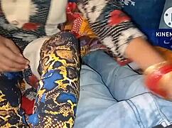 Indian bhabhi squirts hard in the night when pressed.