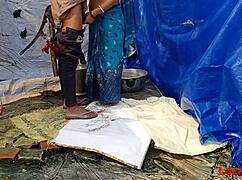 Desi Village Wife Teabag Fucked Outdoors by Ranch Webcam