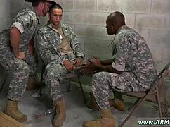 Watch this young twink's first time in gay porn, he's so small and eager