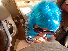 Filming Neighbor's Housewife Orgasm on Phone