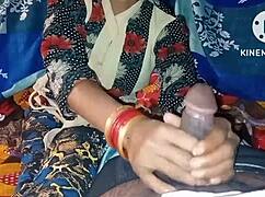 Indian bhabhi squirts hard in the night when pressed.