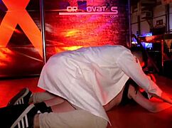 Horny Spanish Ana Marco Vs Big Dick Jotade In Public Hospital Sex