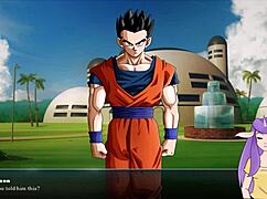 dragon ball videl gets fucked hard in the ass!