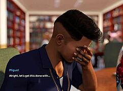 Sexy College Student Feels Thrill in White Stockings