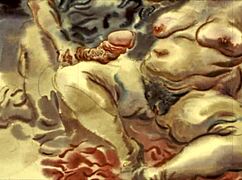 vintage erotic illustration display