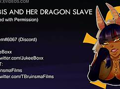 Anubis Dominates Dragon in Furry Anal ASMR Instructions
