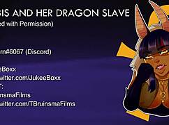 Anubis Dominates Dragon in Furry Anal ASMR Instructions
