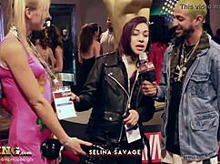 Zymeiscool Interviews Mia Martinez At AVN Casting Session