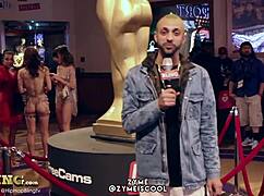 Zymeiscool Interviews Mia Martinez At AVN Casting Session