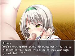 Tower of Alfimia Part 7: Footjob and Femdom Handjob