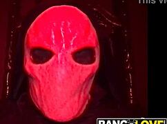 Let's play halloween with johnny love and elana bunnz's big tits