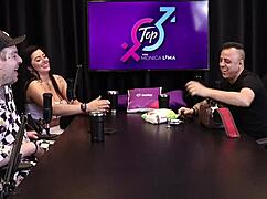 Freddy Doggystyles in Sheer Red Lingerie 😏