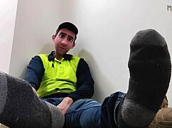 Step Gay Dad Says, 'Work Sucks, But Foot Fantasies Save Me!'