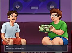 I Give The Blonde A Facial At The Party