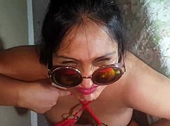 omg cute eyes blowjob and swallow 😍