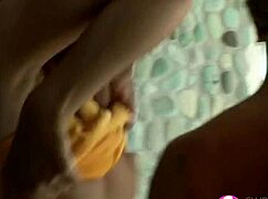 threes a crowd with kissing and fingering on bed