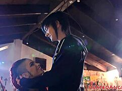 Photo Shooting Punk Babe Flaunts Tattoos in Bold Close-Up