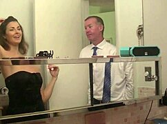 Helena Price Milf Bride Gets Ready with Hairy Pussy