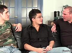 antonio's hardcore gay adventure with big cocks and anal