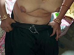 Indian cute girl enjoys country ranch life