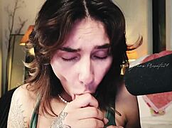 dildo bj by flowerava backstage