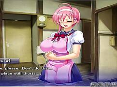 Apartment of Love Ep 3 - Virginity Lost in Hentai Game