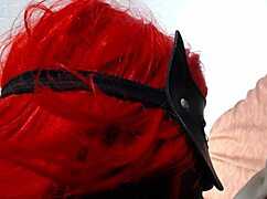 Ebony Babe Loves Sloppy Blowjob With Monster Cock