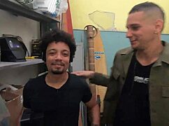 I explored the motorhome workshop with Monique Bertolini