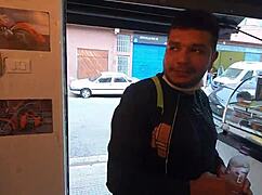 I explored the motorhome workshop with Monique Bertolini