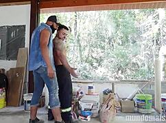 Hotel Workers' Wild Orgy Contrasts Quiet Construction Site