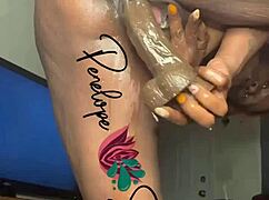 Penelope Squirts in Solo Masturbation