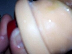 Amateur Uses Dildo Toy For Masturbation