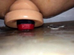 Amateur Uses Dildo Toy For Masturbation