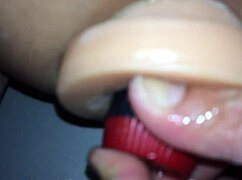 Amateur Uses Dildo Toy For Masturbation