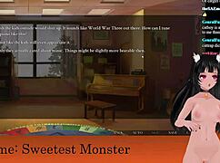 I'm lewdneko, playin sweetest monster part 2 in hentai style