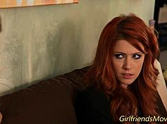 gorgeous lesbian babe licking and fingering her adorable partner