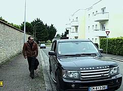 Skinny Blonde Enjoys Anal And Cock Sucking