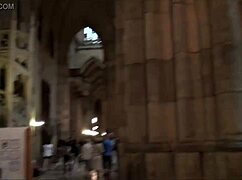 Exploring the historic prague castle as a european tourist