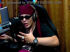 Kiara Blay shows off her body on podcast, Ruan can't stop staring at the hot Spanish babe in sheer red