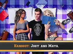 Being A Dik: Chick Route 80 Picnic With Maya And Josy