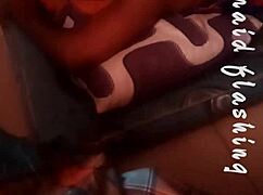 Whytehawk Quick Creampie Behind Maid