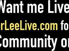 Yo, twerking cutie Kimber Lee milks cock while dancing!