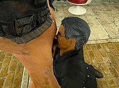 getting a blowjob reward from chief engineer myers 😈