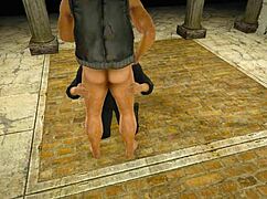 getting a blowjob reward from chief engineer myers 😈