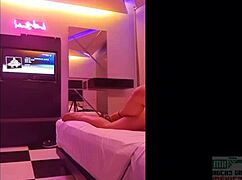 Karlita hotwife humiliates husband by riding monster cock in homemade scene