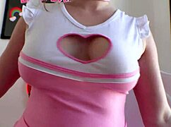 Eliza Eves Handles Huge Cock POV